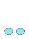 Eyepetizer Sunglasses In Blue