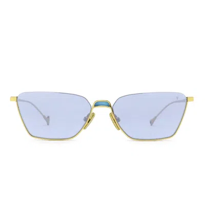 Eyepetizer Sunglasses Kanda C.4 2 F Gold/blue Unisex
