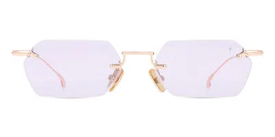 Eyepetizer Tank C.9-49 Men's Sunglasses Gold Size 52