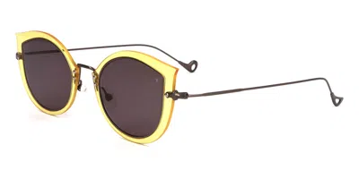 Eyepetizer Thea C.j-3-7 Women's Sunglasses Yellow Size 47
