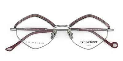 Eyepetizer Tomber Women's Glasses, Gunmetal, Size 49 In Gray