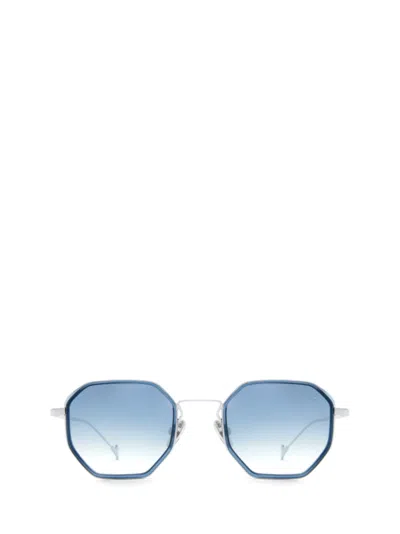 Eyepetizer Tommaso 2 Transparent Blue Sunglasses
