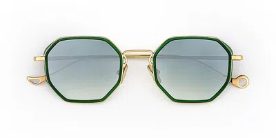 Eyepetizer Tommaso2 C.oo-4-25 Men's Sunglasses Green Size 49