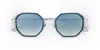 Eyepetizer Tommaso2 C.pp-1-26 Men's Sunglasses Blue Size 49 In Multi