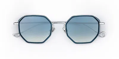 Eyepetizer Tommaso2 C.pp-1-26 Men's Sunglasses Blue Size 49