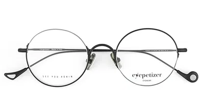 Eyepetizer Tondo Men's Glasses, Black, Size 41