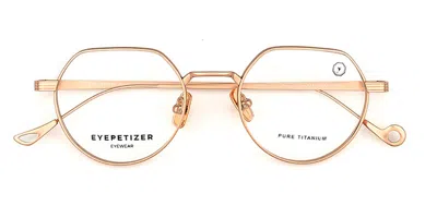 Eyepetizer Tony Men's Glasses, Gold, Size 49