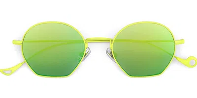 Eyepetizer Triomphe C.12-36 Men's Sunglasses Green Size 49