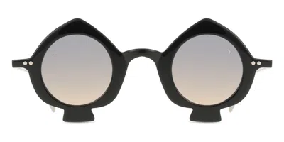 Eyepetizer Ventidue C.a-41f Men's Sunglasses Black Size 48
