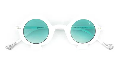 Eyepetizer Ventidue C.c-1-21 Men's Sunglasses White Size 48