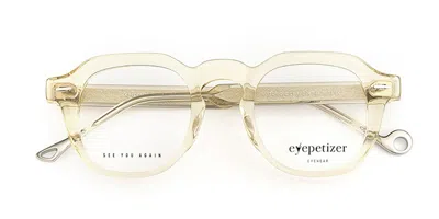 Eyepetizer Vittorio Men's Glasses, Yellow, Size 47