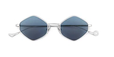 Eyepetizer Walter C.1-39 Men's Sunglasses Silver Size 49