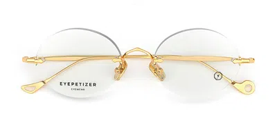 Eyepetizer Wilmot Men's Glasses, Gold, Size 54