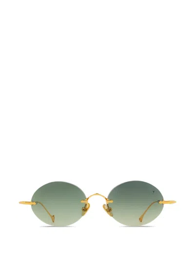 Eyepetizer Wilmot Round-frame Sunglasses In Gold