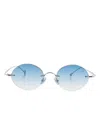 Eyepetizer Wilmot Sunglasses In Silber