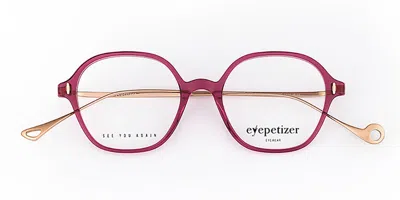 Eyepetizer Windsor Men's Glasses, Red, Size 46