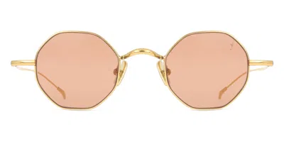 Eyepetizer Woody C.4-47 Men's Sunglasses Gold Size 44