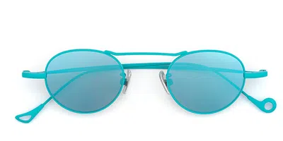 Eyepetizer Yves C.14-38 Men's Sunglasses Blue Size 43