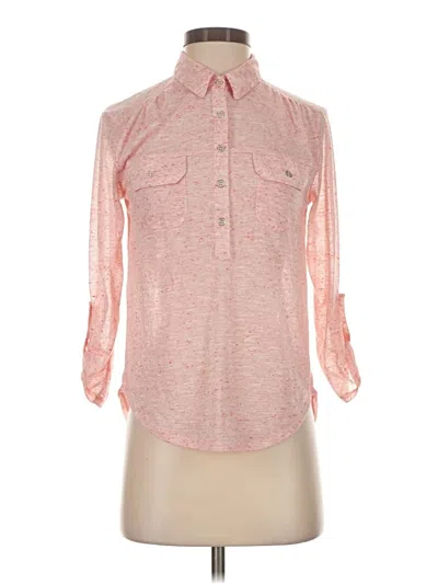 Pre-owned Eyeshadow 3/4 Sleeve Blouse In Pink
