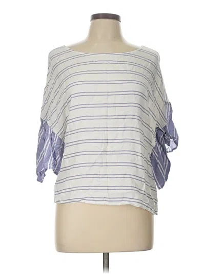 Pre-owned Eyeshadow 3/4 Sleeve T-shirt In Blue