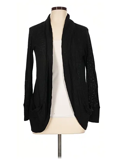 Pre-owned Eyeshadow Cardigan Sweater In Black