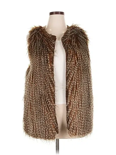 Pre-owned Eyeshadow Cardigan Sweater In Brown