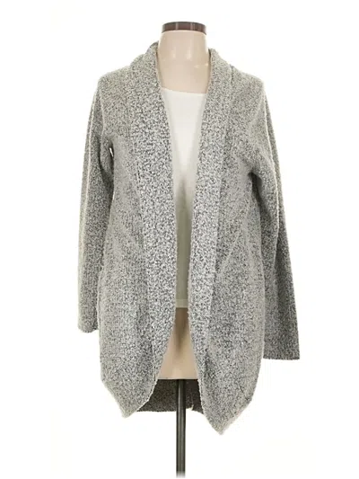 Pre-owned Eyeshadow Cardigan Sweater In Gray