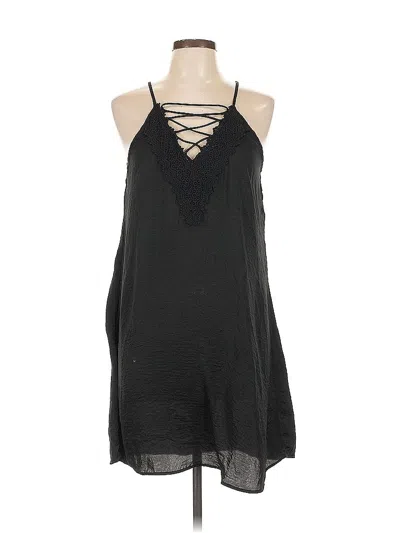 Pre-owned Eyeshadow Casual Dress In Black