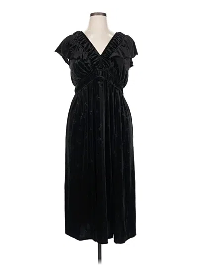 Pre-owned Eyeshadow Casual Dress In Black