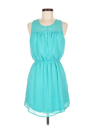 Pre-owned Eyeshadow Casual Dress In Blue
