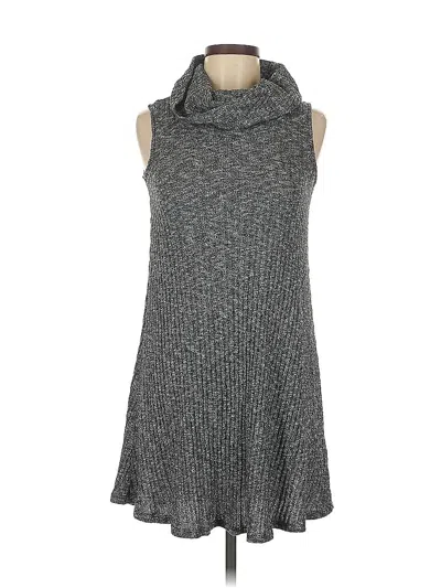 Pre-owned Eyeshadow Casual Dress In Gray