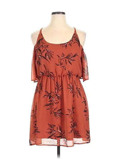Pre-owned Eyeshadow Casual Dress In Orange