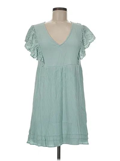 Pre-owned Eyeshadow Casual Dress In Teal