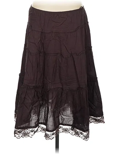 Pre-owned Eyeshadow Casual Skirt In Brown