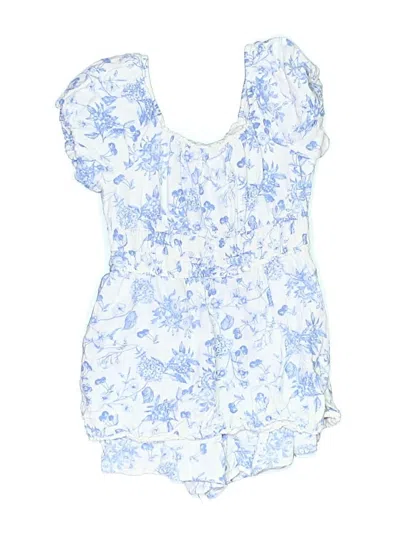 Pre-owned Eyeshadow Girls Kids' Dress In Blue