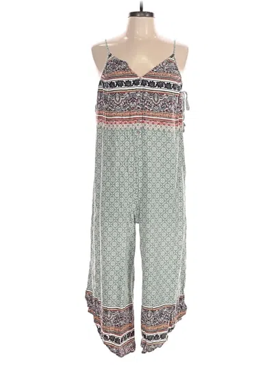 Pre-owned Eyeshadow Jumpsuit In Blue