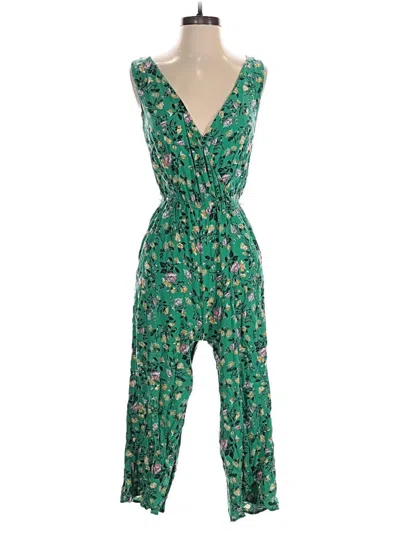 Pre-owned Eyeshadow Jumpsuit In Green