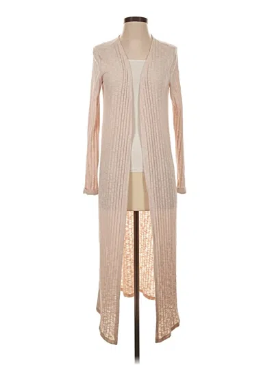 Pre-owned Eyeshadow Kimono In Tan