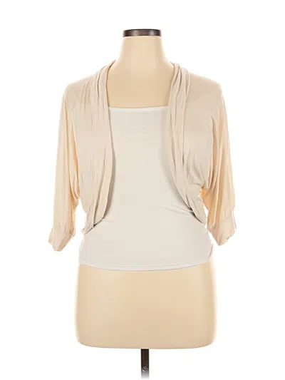 Pre-owned Eyeshadow Kimono In White