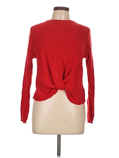 Pre-owned Eyeshadow Long Sleeve Top Red Turtleneck Tops