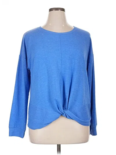 Pre-owned Eyeshadow Pullover Sweater In Blue