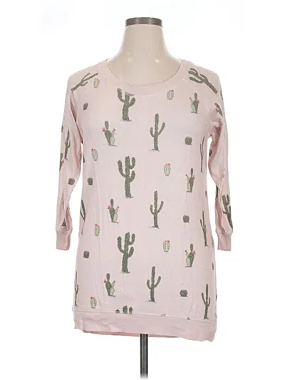 Pre-owned Eyeshadow Pullover Sweater In Pink