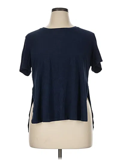 Pre-owned Eyeshadow Short Sleeve T-shirt In Blue