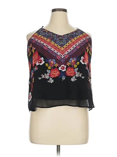 Pre-owned Eyeshadow Sleeveless Blouse In Black