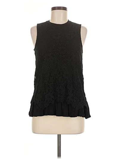 Pre-owned Eyeshadow Sleeveless Blouse In Black