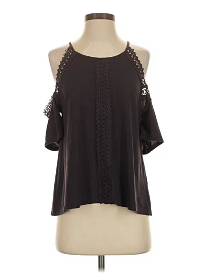 Pre-owned Eyeshadow Sleeveless Blouse In Black