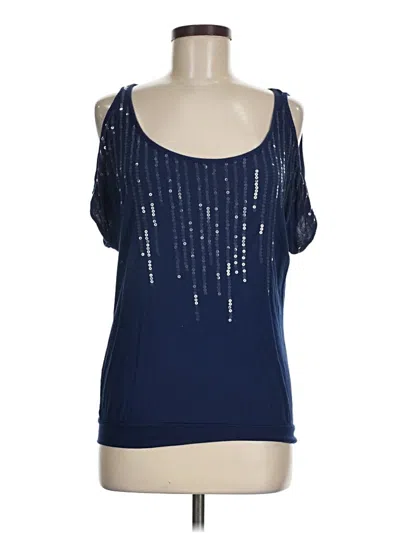 Pre-owned Eyeshadow Sleeveless Blouse In Blue