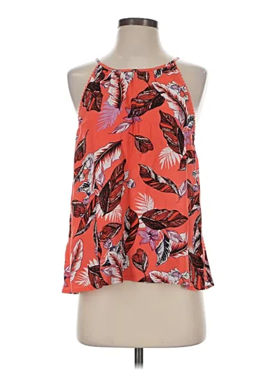 Pre-owned Eyeshadow Sleeveless Blouse In Orange