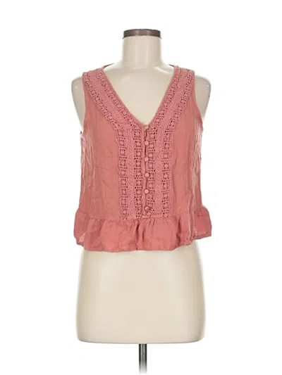 Pre-owned Eyeshadow Sleeveless Blouse In Pink