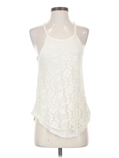 Pre-owned Eyeshadow Sleeveless Blouse In White